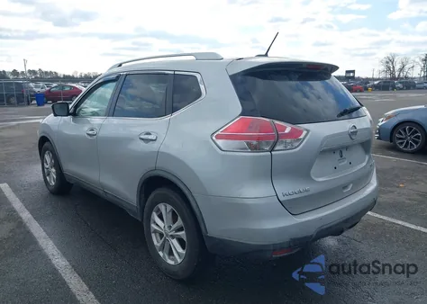 2015 Nissan Rogue Sv z USA, uszkodzony, nr VIN KNMAT2MV0FP517053